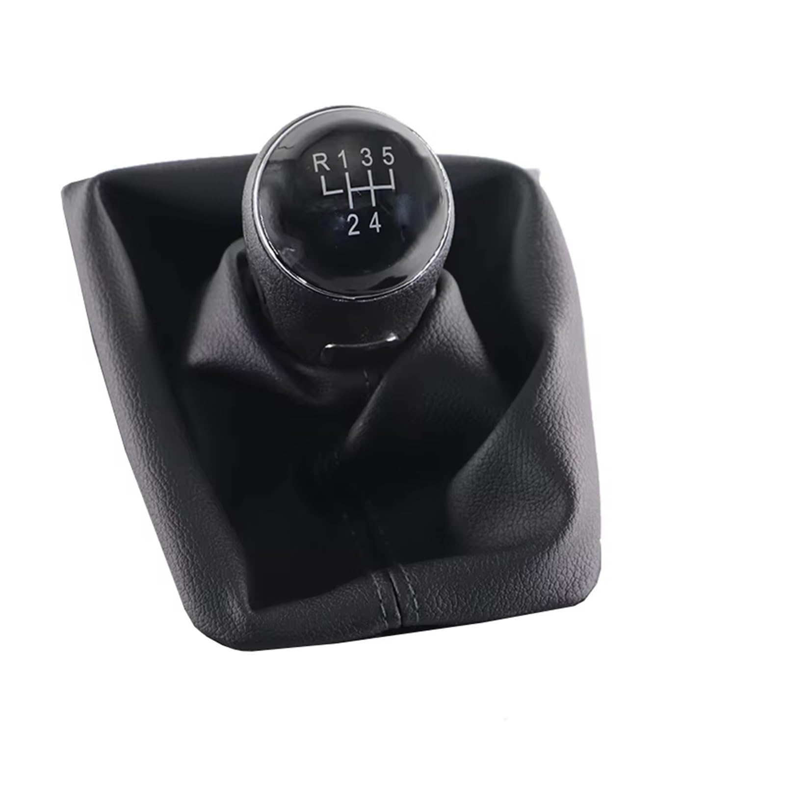 Xkoehxj 5 Speed Set Car Gear Shift Knob For Vw For Passat B8 3G 2015- Car Shift Gear Knob Lever Gaitor Boot Cover Gearbox Boot Cover(5 Speed Set)