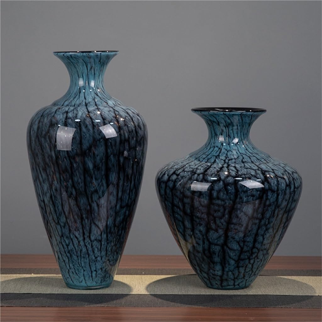 李朝 染付 萬壽無疆 陶磁 漢字 蒼 白磁 花瓶 朝鮮 中国 骨董品 古美術