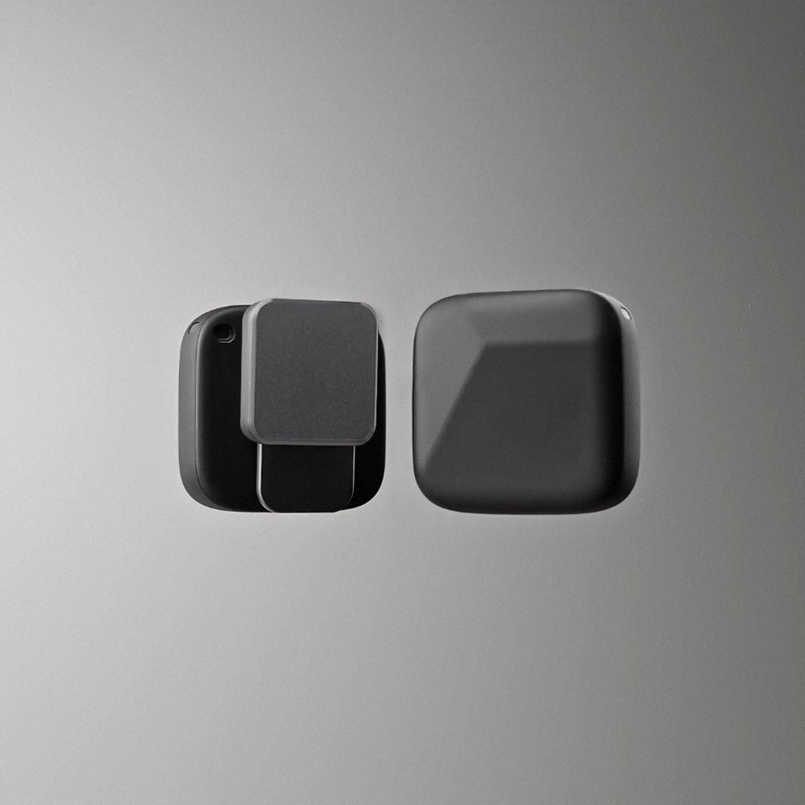 Lot de 2 aimants à clip pour microphone DJI pour mieux masquer l'émetteur de micro en l'adsorbant sur les vêtements ou les surfaces fixes (pas de boîte, version mise à jour)