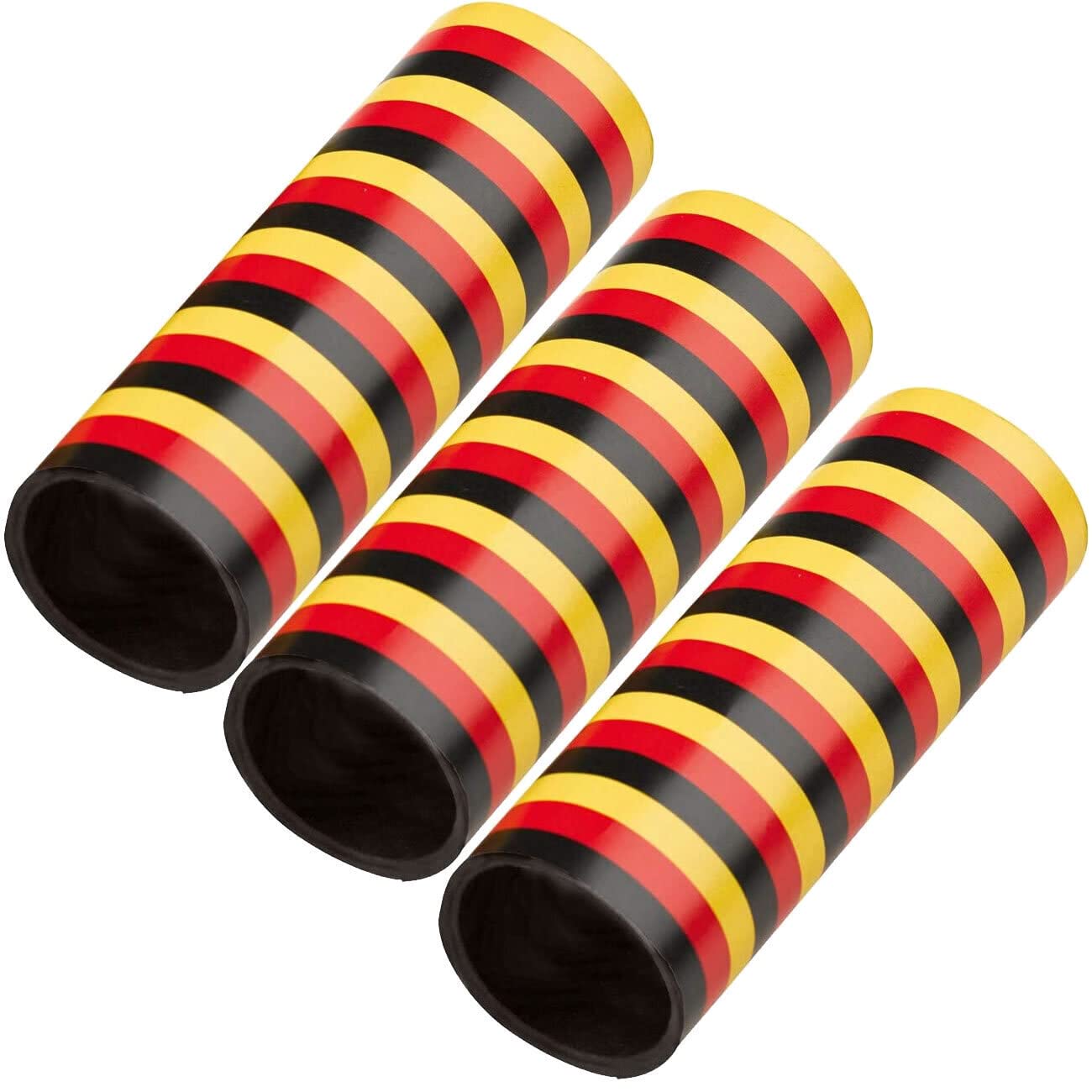 Carpeta 54 Luftschlangen Deutschland Deko WM 2026 Party Schwarz Rot Gold Flagge 3 Rollen