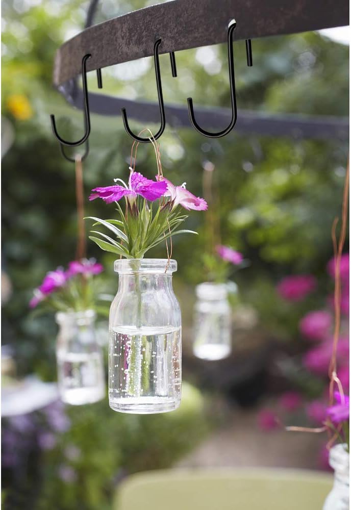 Best Quality 🔥 S Hooks 24Pack Wind Chime Parts,Wind Chimes Outdoor, s Hooks for Hanging,Wind Spinners Outdoor Metal,Hooks for Hanging,Hanging Hooks,Plant Hanger,Small Hooks,tie Hanger,Wall,Hook,Coat Hooks