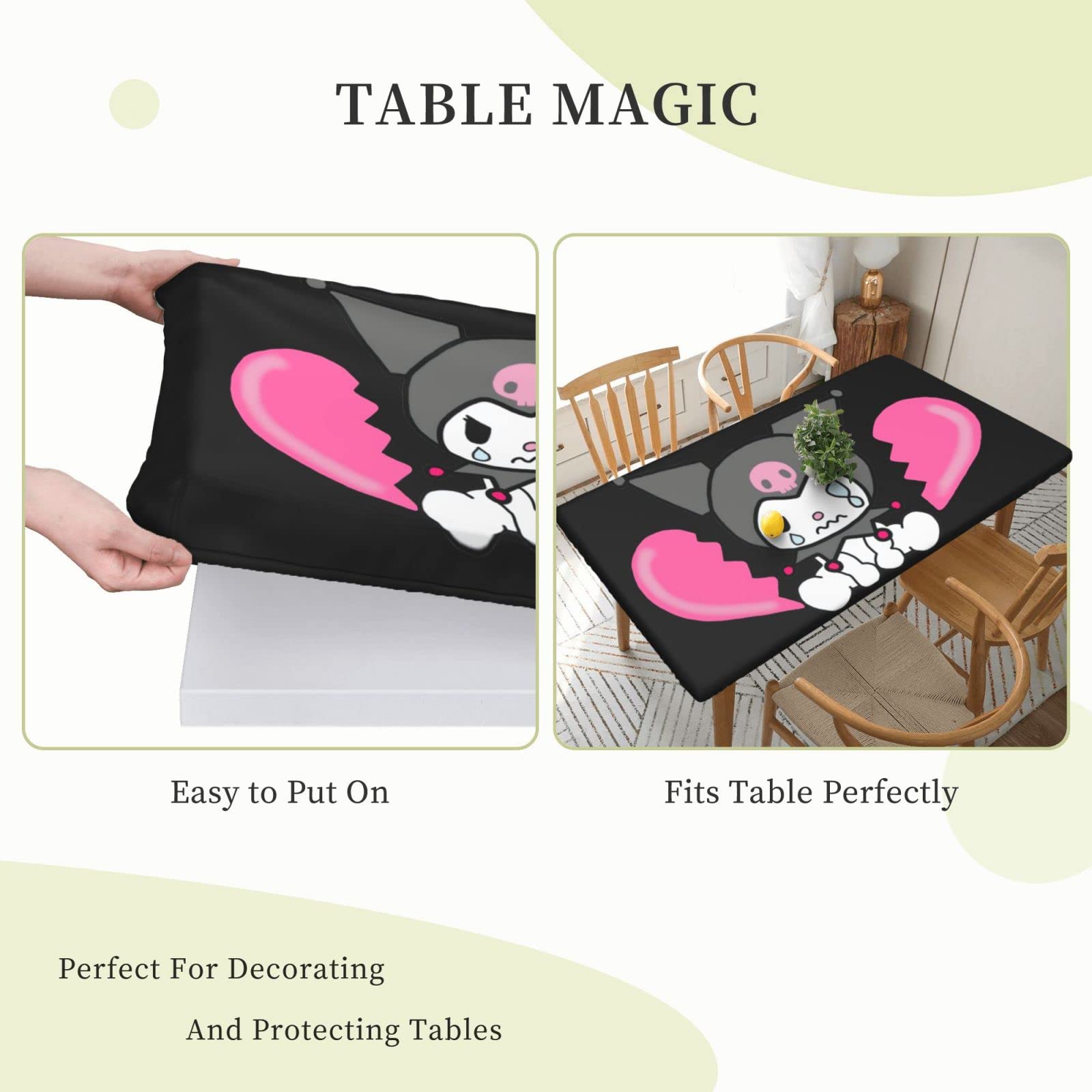 Amazon｜テーブルクロス クロミ ちゃん 食卓カバー 桌布 テーブル
