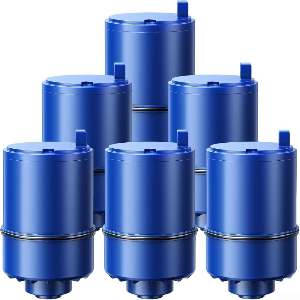 Filtros de repuesto para grifo de filtro de agua PUR, paquete de 6 filtros de agua de repuesto para mantener la pureza de la seguridad del agua
