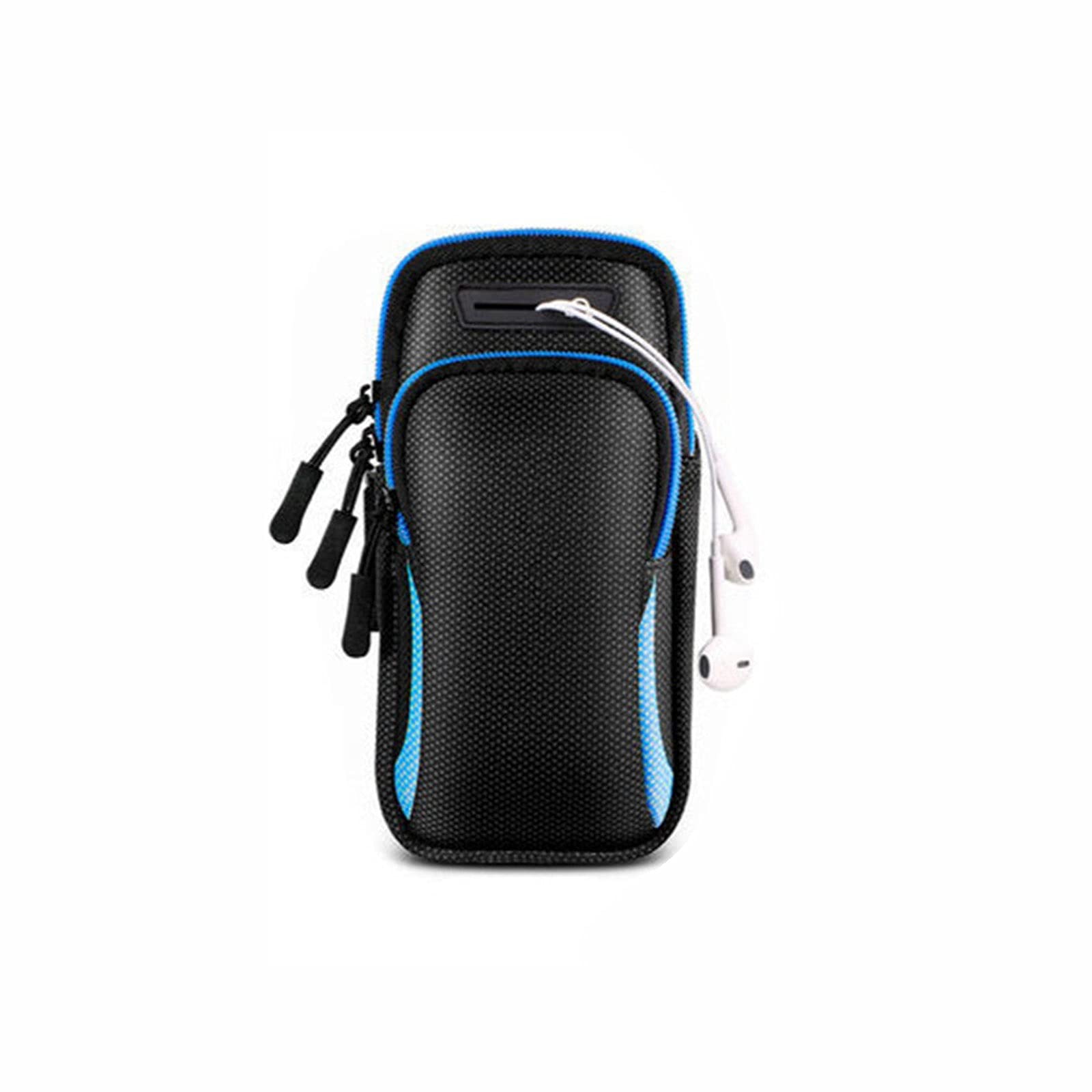 ZAPORA Arm Band Universal 6.5'' Waterproof Sport Armband Bag Running Jogging Gym Arm Band Mobile Phone Bags Cover Case Holder (Color : Hortel�)-image-10