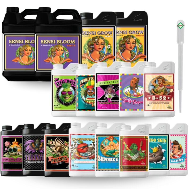 Weedness Advanced Nutrients Master Plan Dünger - Grow Anbau Indoor Outdoor Garten Pflanzen Blumen Mineralisch Flüssig
