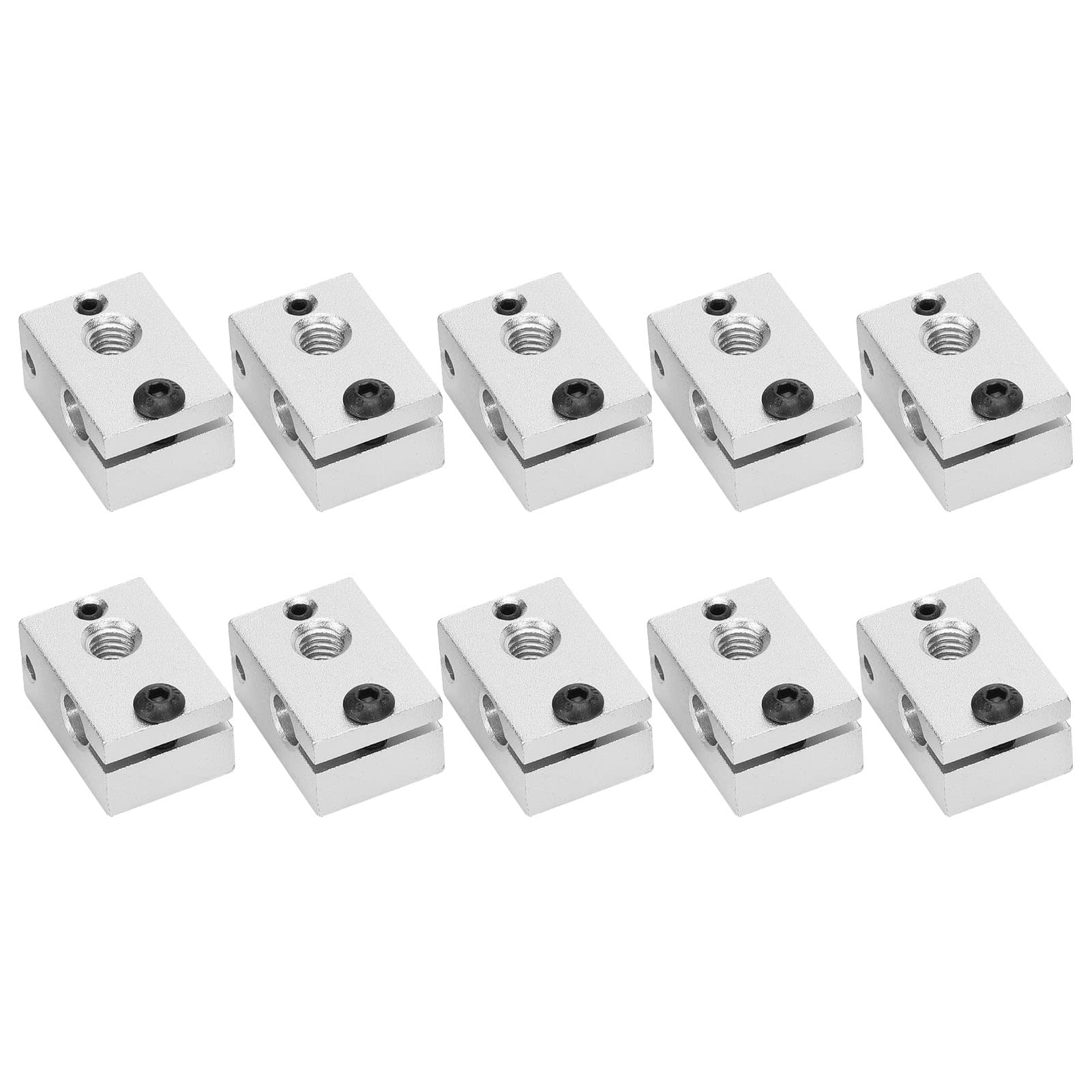 Blocco Riscaldatore Per Stampante 3D - 4 Pezzi, Alluminio, Compatibile MK7 MK8, Argento - Foto 8