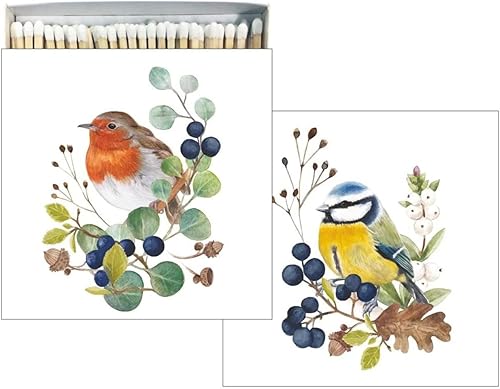 Paperproducts Design Partidos en caja cuadrada, Les Oiseaux (27246)