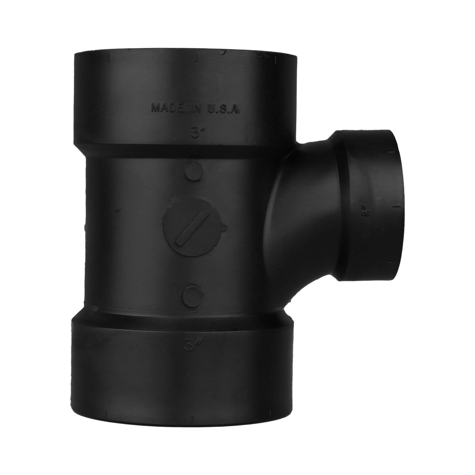 Amazon.com: CHARLOTTE PIPE 3X3X2 DWV SANITARY TEE REDUCING HUBXHUB