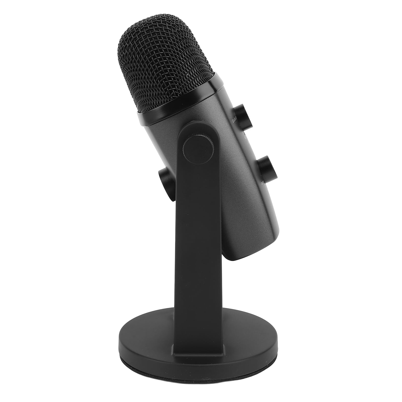 Yctze Wysokiej Klasy Mikrofon do Gier, Pojemnościowy Komputer USB z Mocowaniem Antywstrząsowym, funkcją Quick Function, Pokrętłem Wzmocnienia, możliwością Przesyłania Strumieniowego, Podcastingiem,