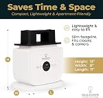 Bellairon - The Original Automatic Ironing Machine for Clothes. Hot Air Garment Dryer & Hands-Free Wrinkle Remover for Shirts & Pants | No Iron, No Ironing Board | Sizes S–3XL