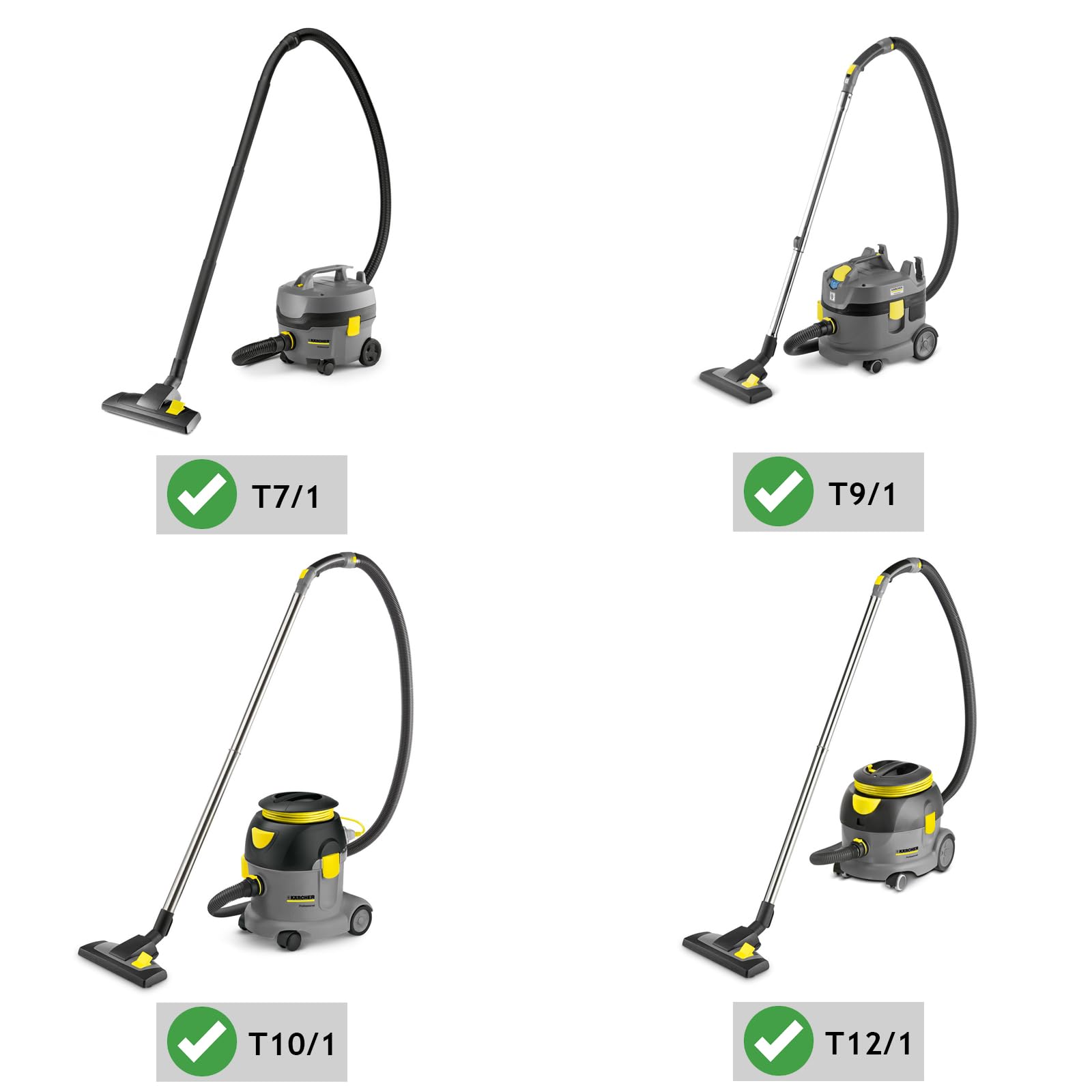 Sacchetti Usa E Getta Karcher Wd5 Mv5 Sacchetti Per Polvere Compatibili Con Aspirapolvere Kärcher WD4, WD5, WD6, MV4, MV5, MV6 - Confezione, 2.863-006.0 Wd Purple 4 TB - Foto 3