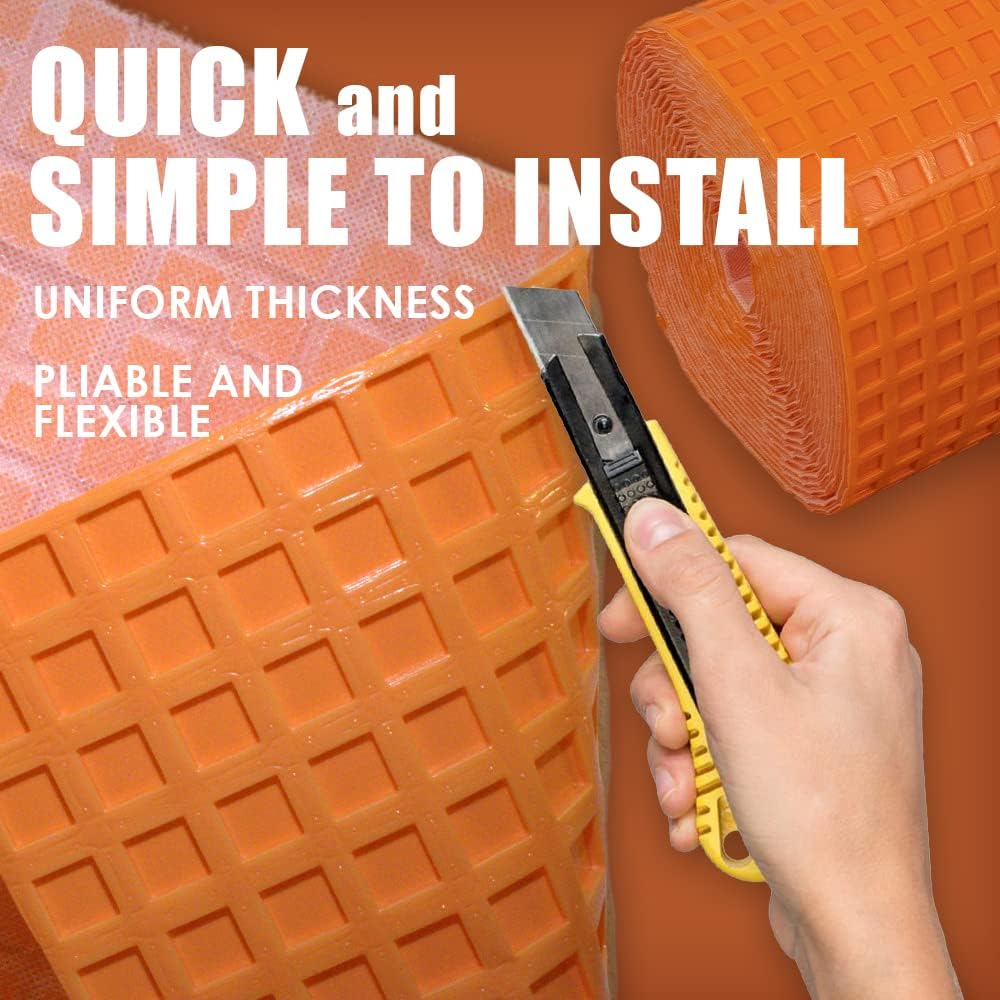 Suреr Brаndѕ 1/8 Uncoupling Membrane Underlayment (108 sqft (1x10m)) Blасk Frіdау - 50% оƒƒ 1/8 Uncoupling Membrane Underlayment (108 sqft (1x10m))