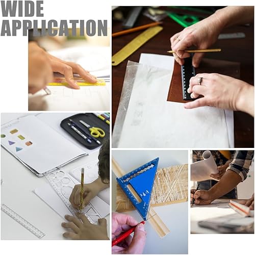 Miniatura 6 de PH PandaHall Plantillas ovaladas 9 en 3, plantillas de enrutador acrílico, plantilla de regla de dibujo, plantillas de plantilla de enrutador,