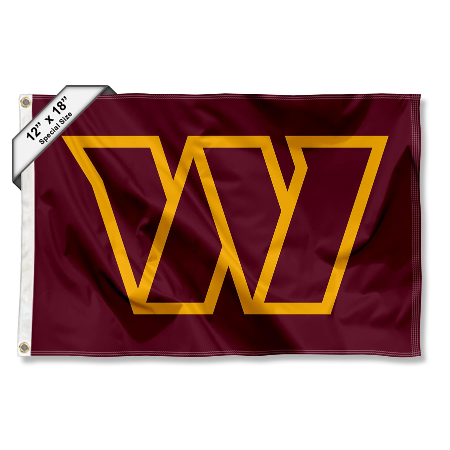 Fanion Washington Commanders résistant pour voiturette de golf