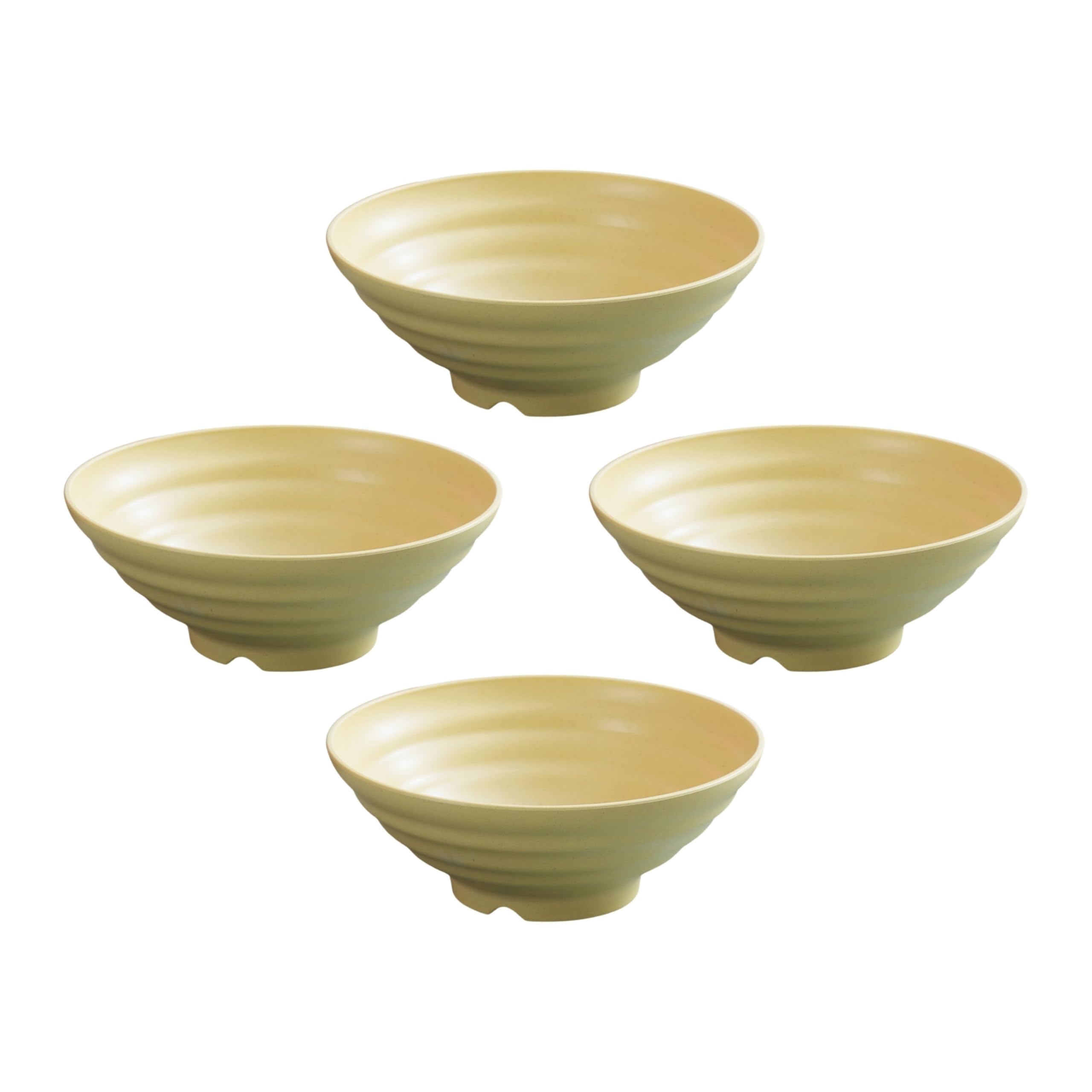 Colorful Wheat Straw Ramen Bowl Set – 7.5” Large Japanese-Style Bowls Set for Soup, Noodle, Salad, Pasta, Rice, Microwave & Dishwasher Safe, Beige, Pack of 2 — Amazon image 21