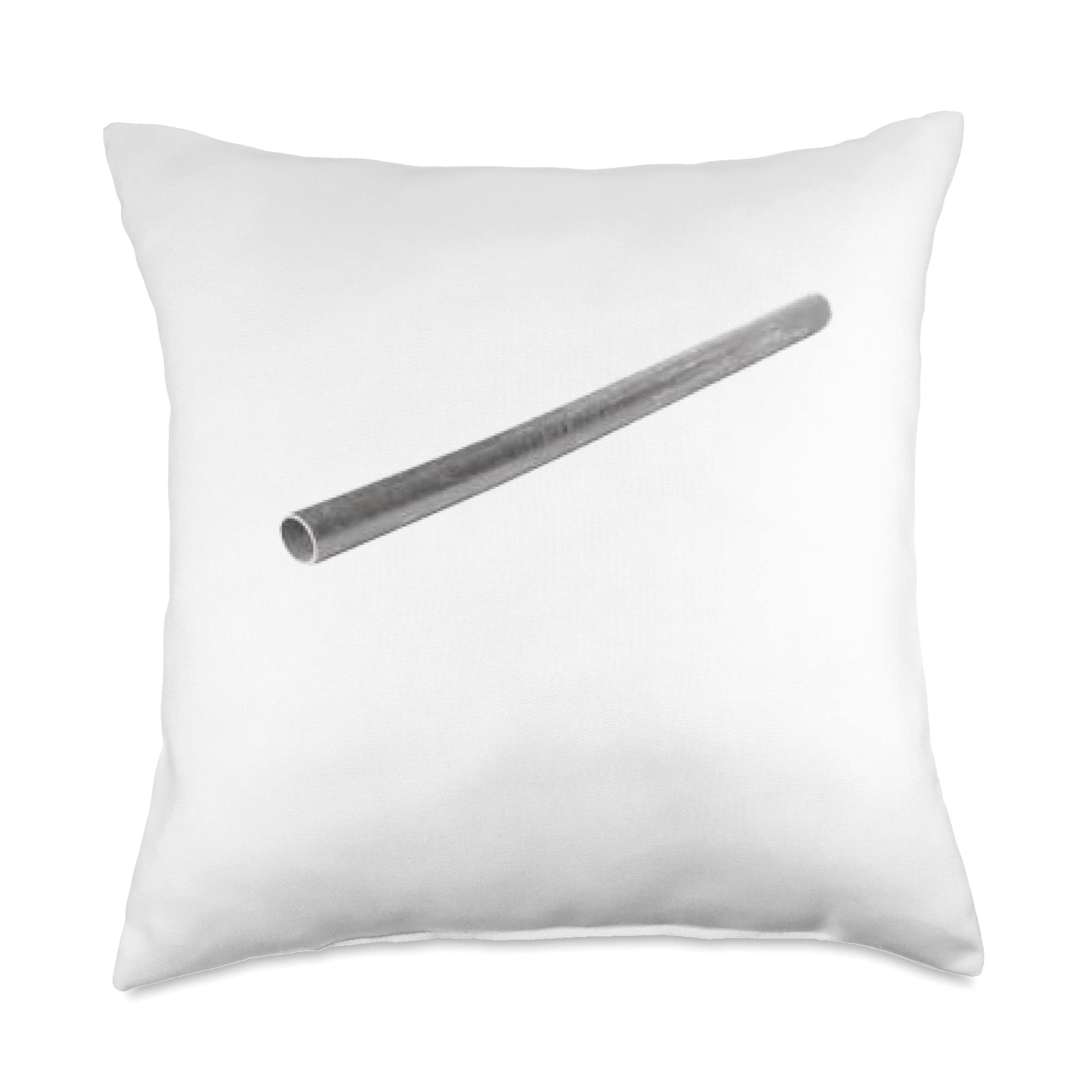 BLUEDROPMetal Pipe Falling Sound Effect Throw Pillow, 18x18, Multicolor