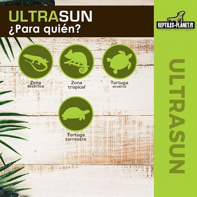 Foto 3 de 7 de Reptiles-Planet - Ultrasun 100 W - Bombilla UVA UVB para Reptiles