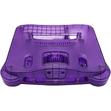 BITFUNX N64 Replacement Shell Upgraded Tran-Purple