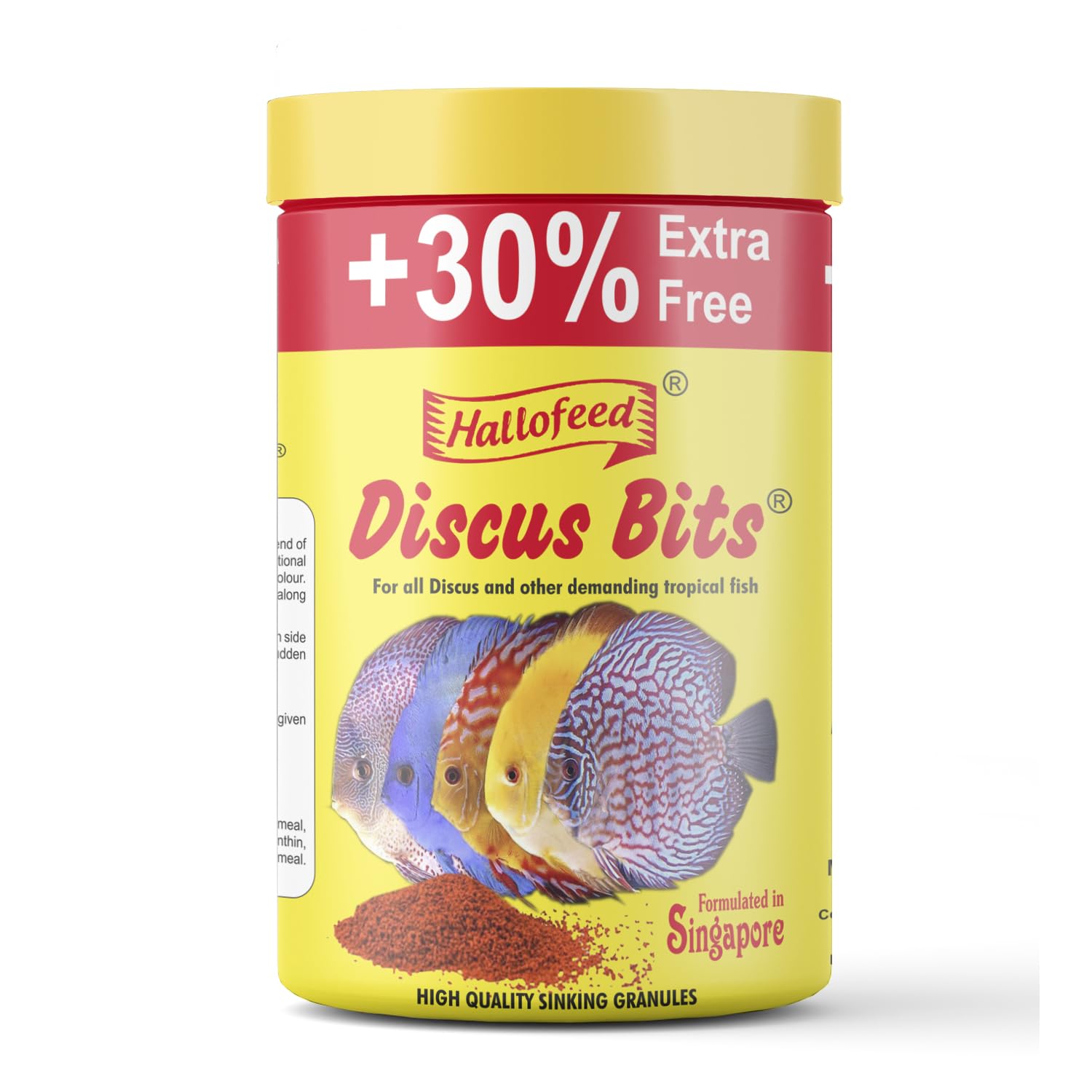Hallofeed Discus Bits Fish food-390gm (Slow Sinking granules) Suitable for All Discus Fish, Tetra Fishes (B0CL6F8P54) Amazon Price History, Amazon Price Tracker