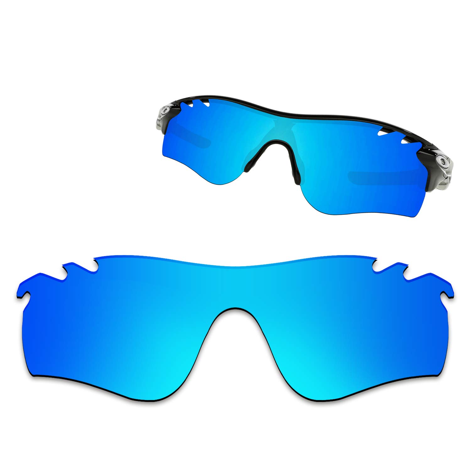 Kygear 12MM Glare Proof Polarized Replacement Lenses for Oakley Radarlock Path Vented for Men and Women