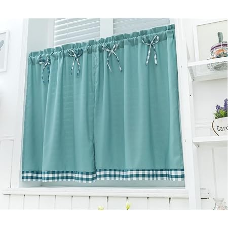 A.Monamour Tenda Corta per Finestra Piccola Pizzo Bianco | FindTheDeal
