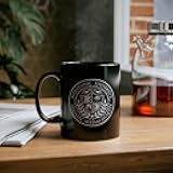 Cthulhu Miskatonic University Ceramic Mug (11oz, Black)