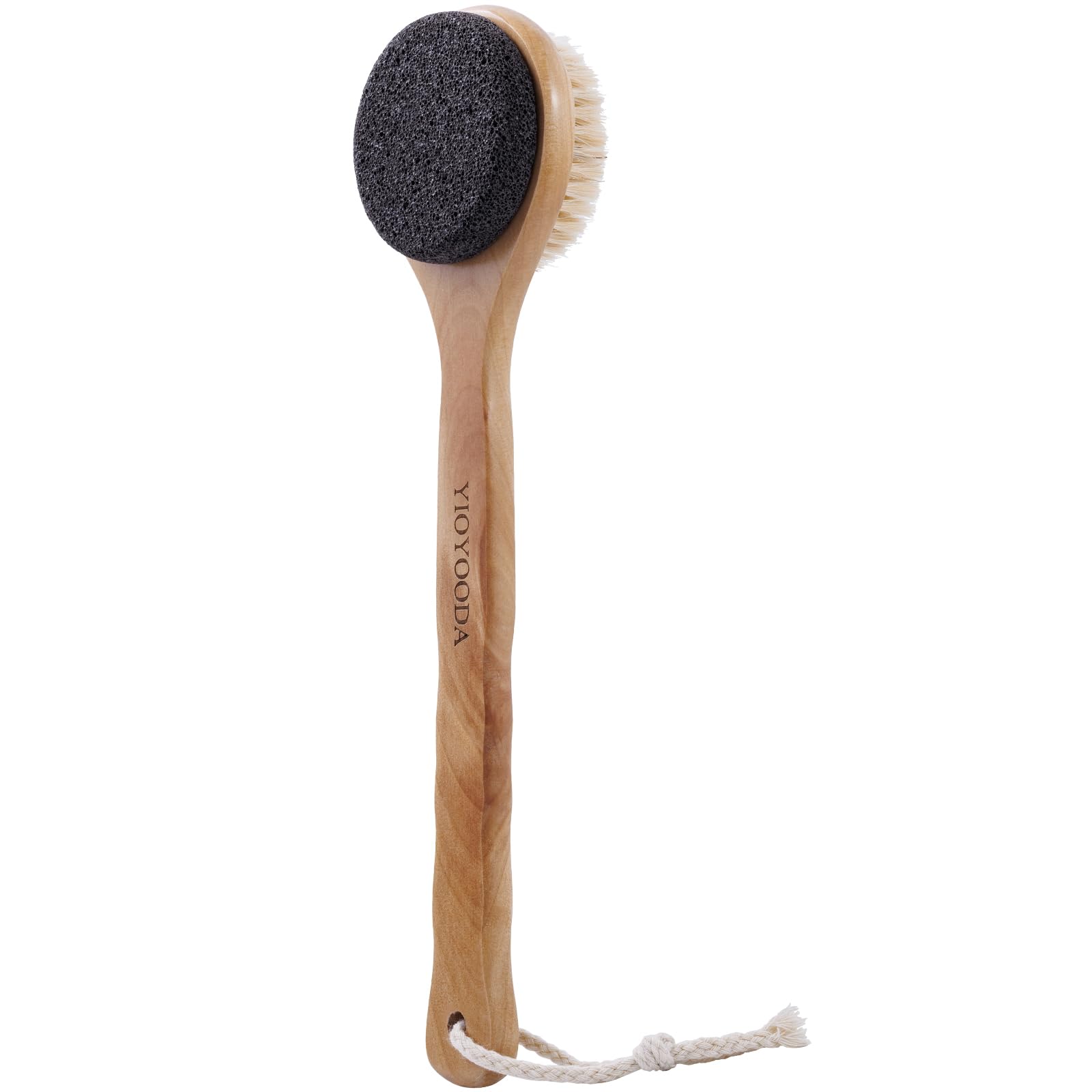 Foot Brush and Pumice Stone for Feet Scrubber Callus Remover Pedicure Tool