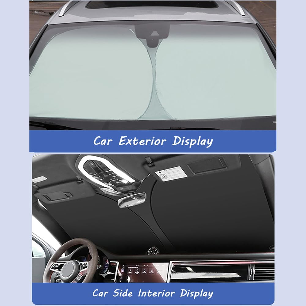 Pare-Soleil Pare-Brise Pour Opel Zafira C Tourer 2011-2019 - Isolation Thermique - Protection UV - Installation Rapide