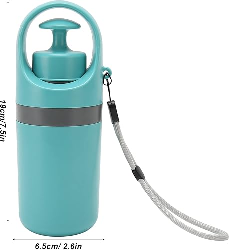 Miniatura 6 de Fabater Recogedor de excrementos de perro, portátil con dispensador de bolsa, recogedor de excrementos sin contacto, herramienta superior para