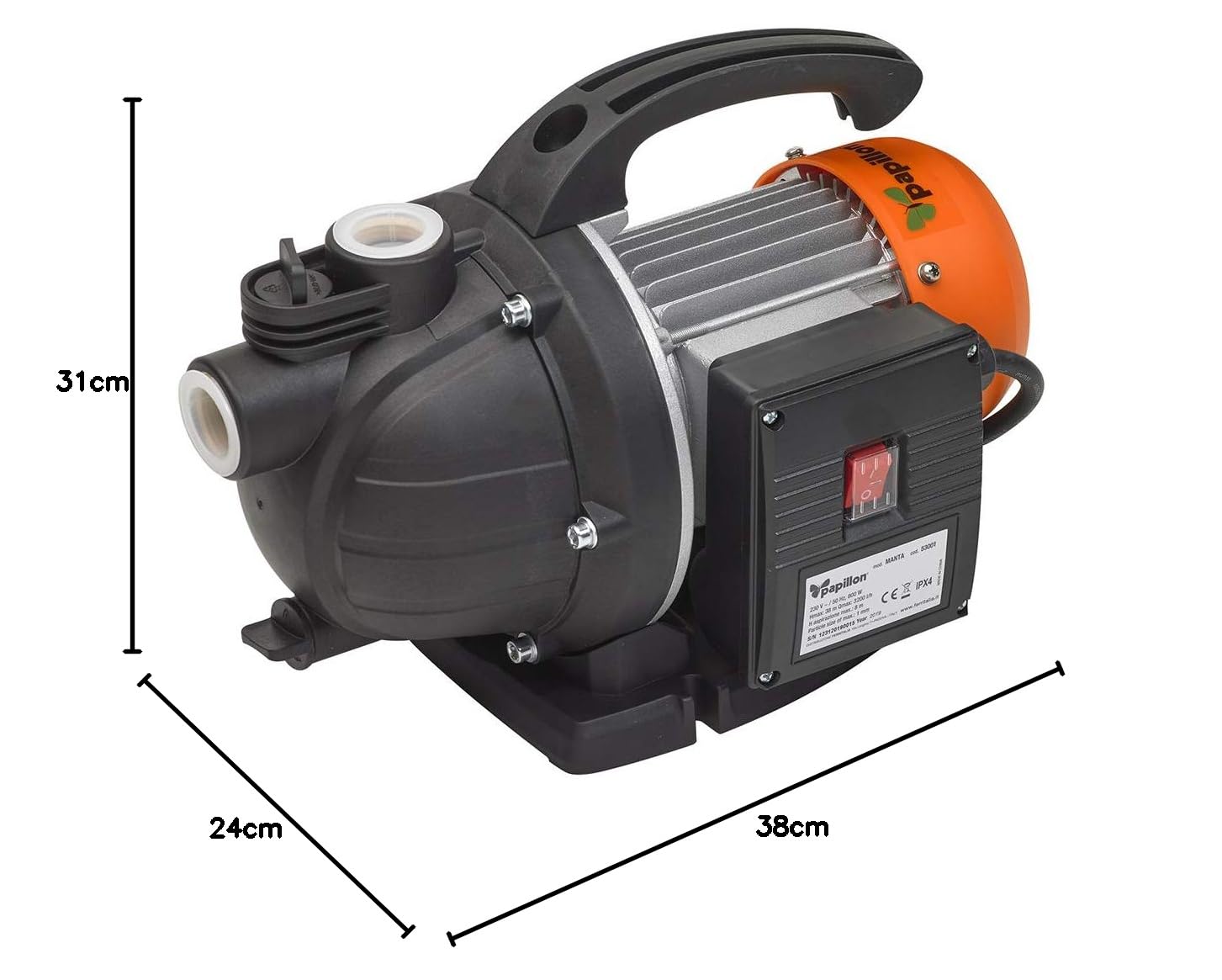 Bomba Agua Superficie 800 w.