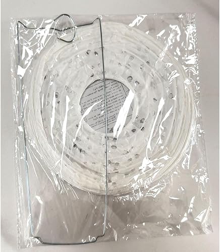 Miniatura 9 de 10 linternas de papel chinas, lámparas de papel blanco japonesas asiáticas colgantes de 6 pulgadas para fiesta de cumpleaños, boda, baby shower,