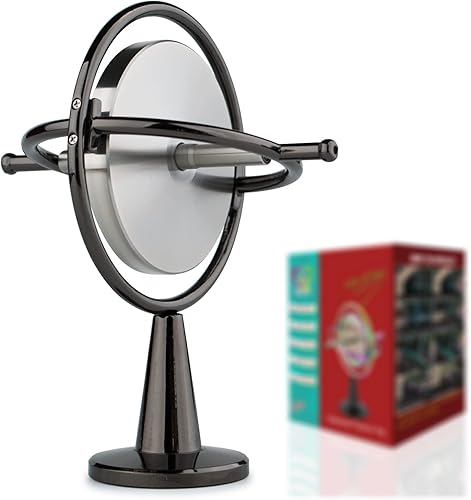 DjuiinoStar Giroscopio de servicio pesado (rotor de acero inoxidable sólido): velocidad inicial 8,000 RPM, robusto y estable; proporciona muy buena
