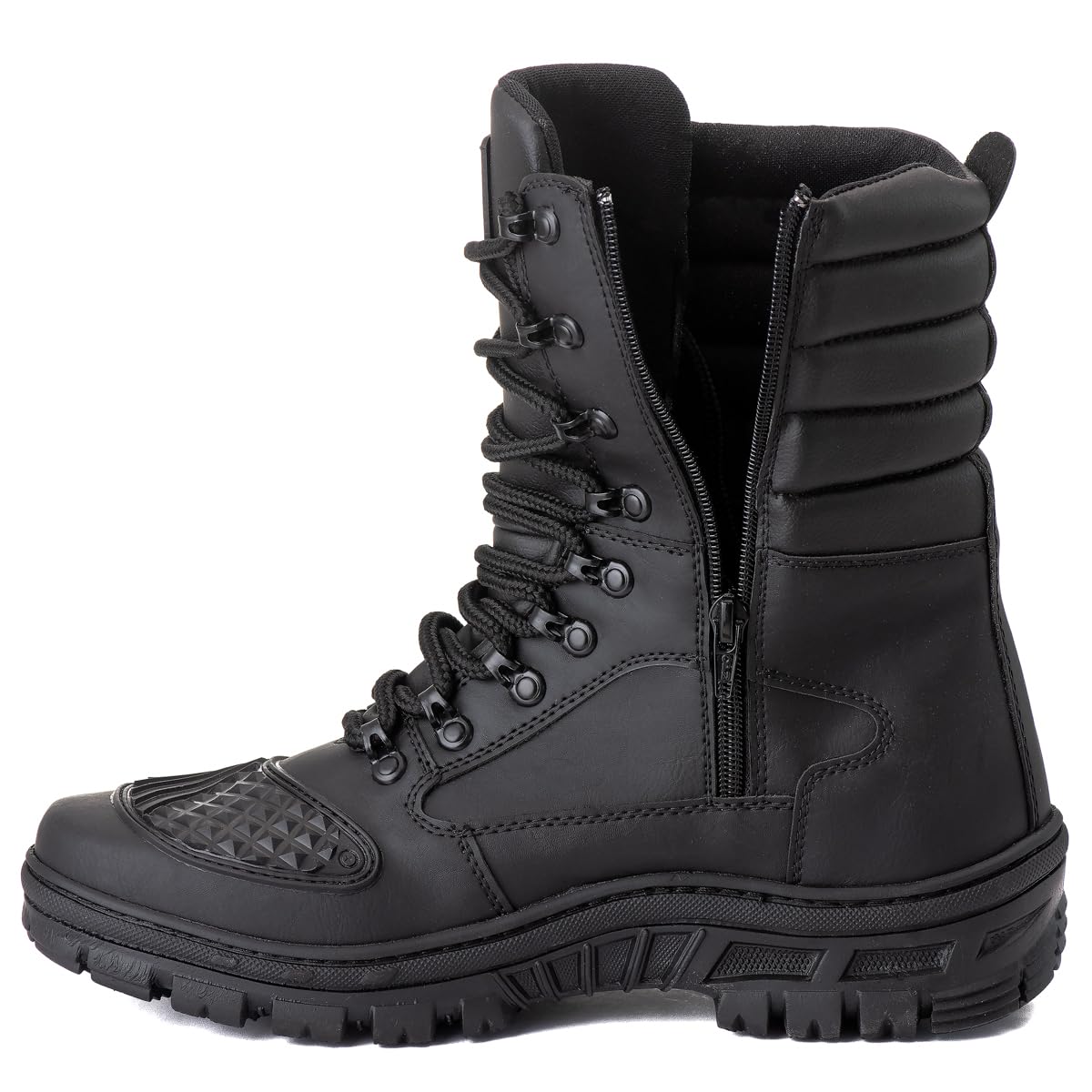 Coturno Tática Militar Masculino Bota Motociclista Reforçado em promoção! Veja a oferta e mais achadinhos de Botas & Coturnos Masculinos 8 Hoje é o melhor dia para comprar Coturno Tática Militar Masculino Bota Motociclista Reforçado com aquele preço maroto! Promoção! Aproveite a oferta! 8