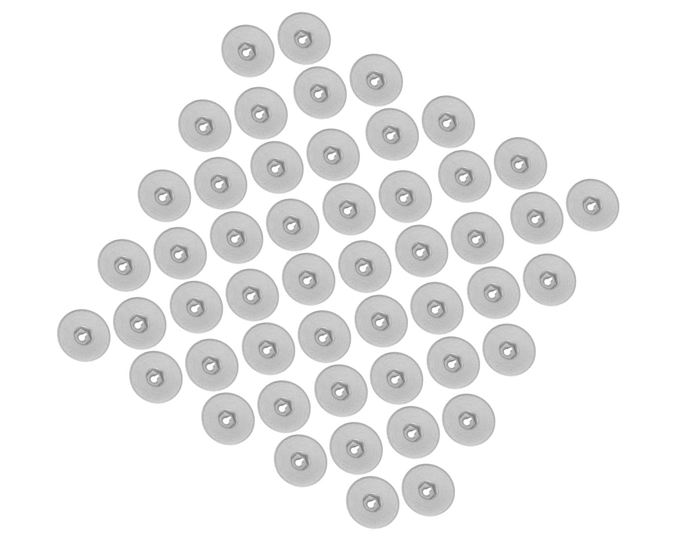 50Pcs Hex Head Heat Shield Mounting Nut Washer 07146949380 Compatible for BMW 1 3 5 8 Series M3 M5 Z3 Z4 Z8
