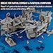 3D RPG Miniatures Ship Wood Laser Cut, 3-Level with 1