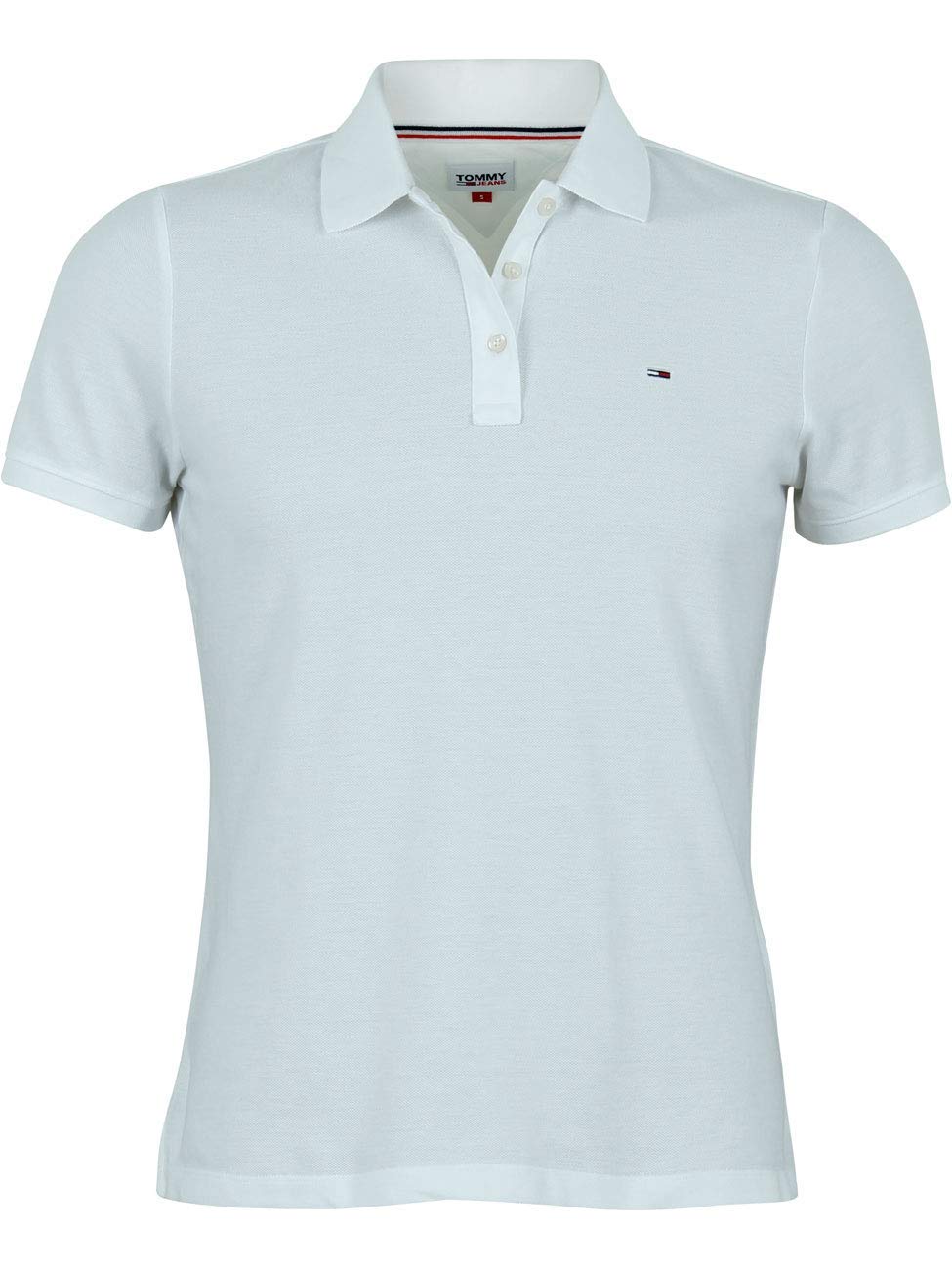 Tommy Jeans Slim Polo Camiseta para Mujer