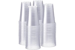 Unleash the Crisp Enjoyment with Comfy Package Clear Plastic Beer Cups!