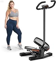 Vista 12 de Sportsroyals Stair Stepper,Twist/Mini Stepper for Exercise at Home,Step Machine with Resistance Bands for Full Body Workout, 350lbs+ Capacity