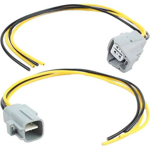 AUTOKAY Throttle Body Connector 4-pin Plug Pigtail Fits for IS300 ‎2001-2005