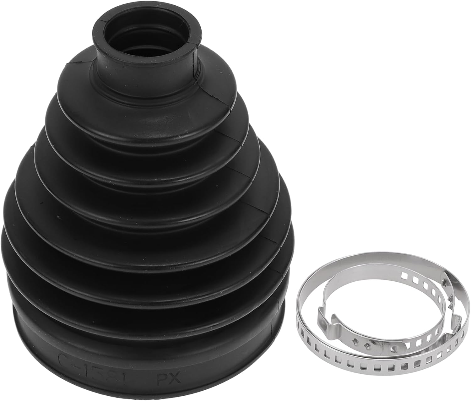 1 Set CV Joint Boot Kit for Mercedes Benz B-Class 2005-2011 Outer Constant Velocity Joint Boot W/Clamps No.A1693601768 Black Rubber