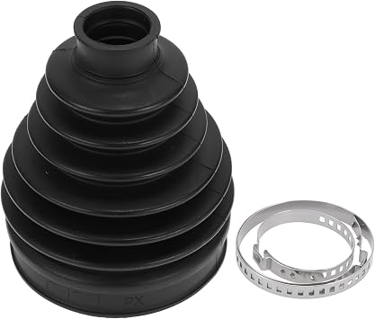 1 Set CV Joint Boot Kit for Mercedes Benz B-Class 2005-2011 Outer Constant Velocity Joint Boot W/Clamps No.A1693601768 Black Rubber