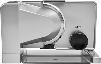 ritter Serano 7 Duo Plus Electric Slicer and Slicer Made of Solid Metal Made in Germany