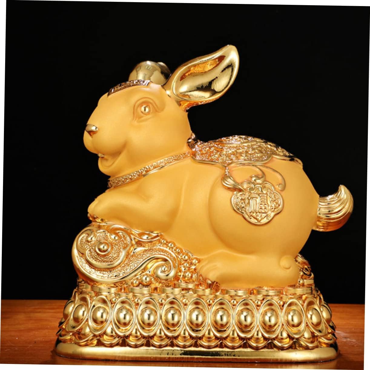 Unbreakable Ceramic Bunny Piggy Bank for Money Savings Boys and Girls Coin Jar Bunny Decor