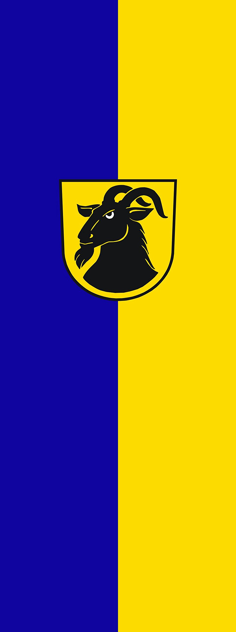 Drapeau Beuren portrait pour pavoisement extérieur de mairie 6m²