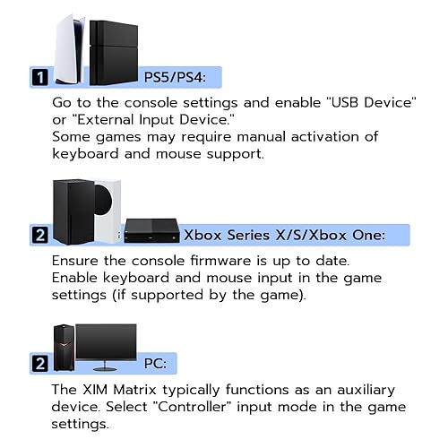 Miniatura 2 de XIM Matrix Multi-Input Adapter Converter for Xbox Series XS, PS5, Xbox One, PS4, PC