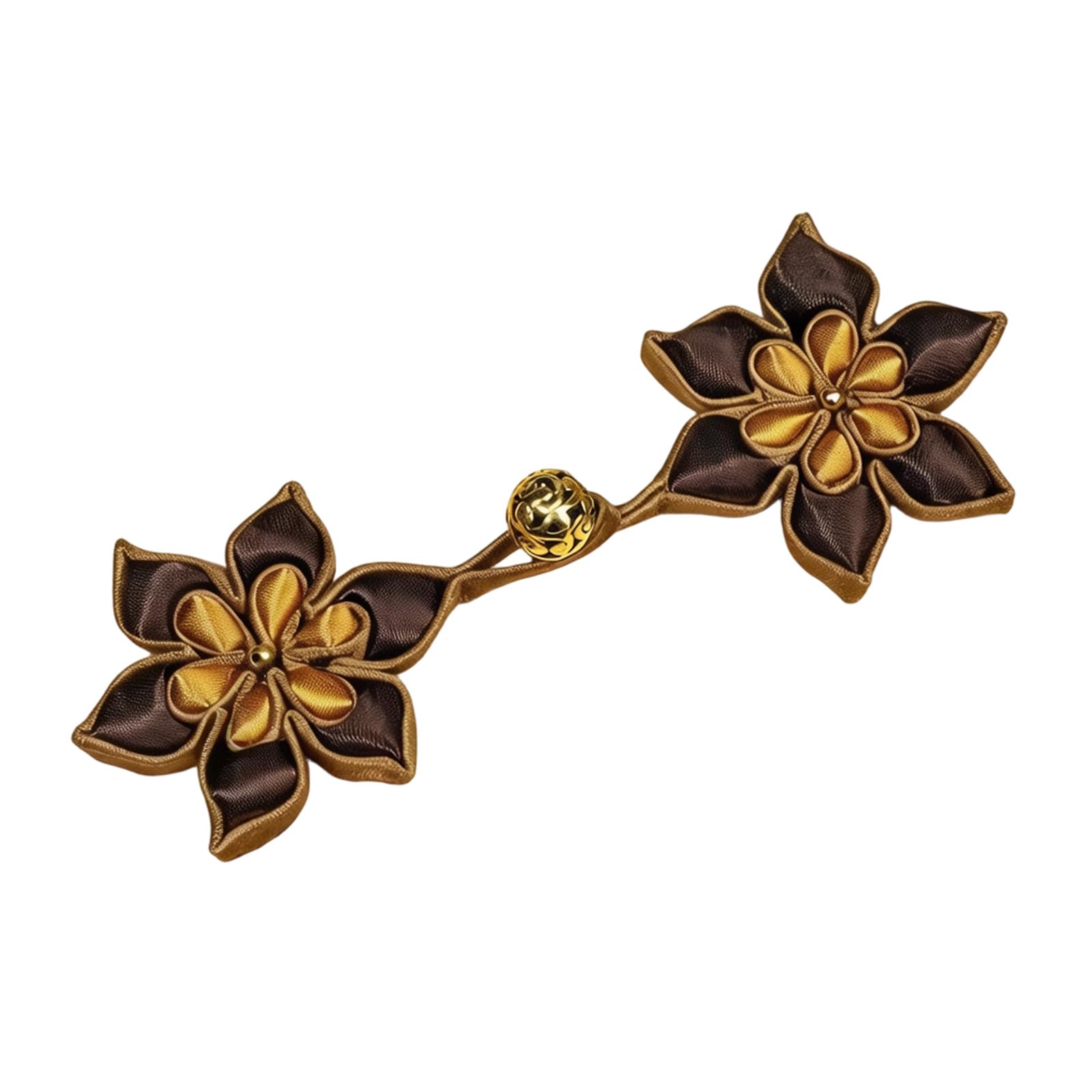 ZEPFJHE Traditional Oriental Fabric Button Closure Cheongsam Knot Fasteners for Cheongsam Dress Garment Making Chinese