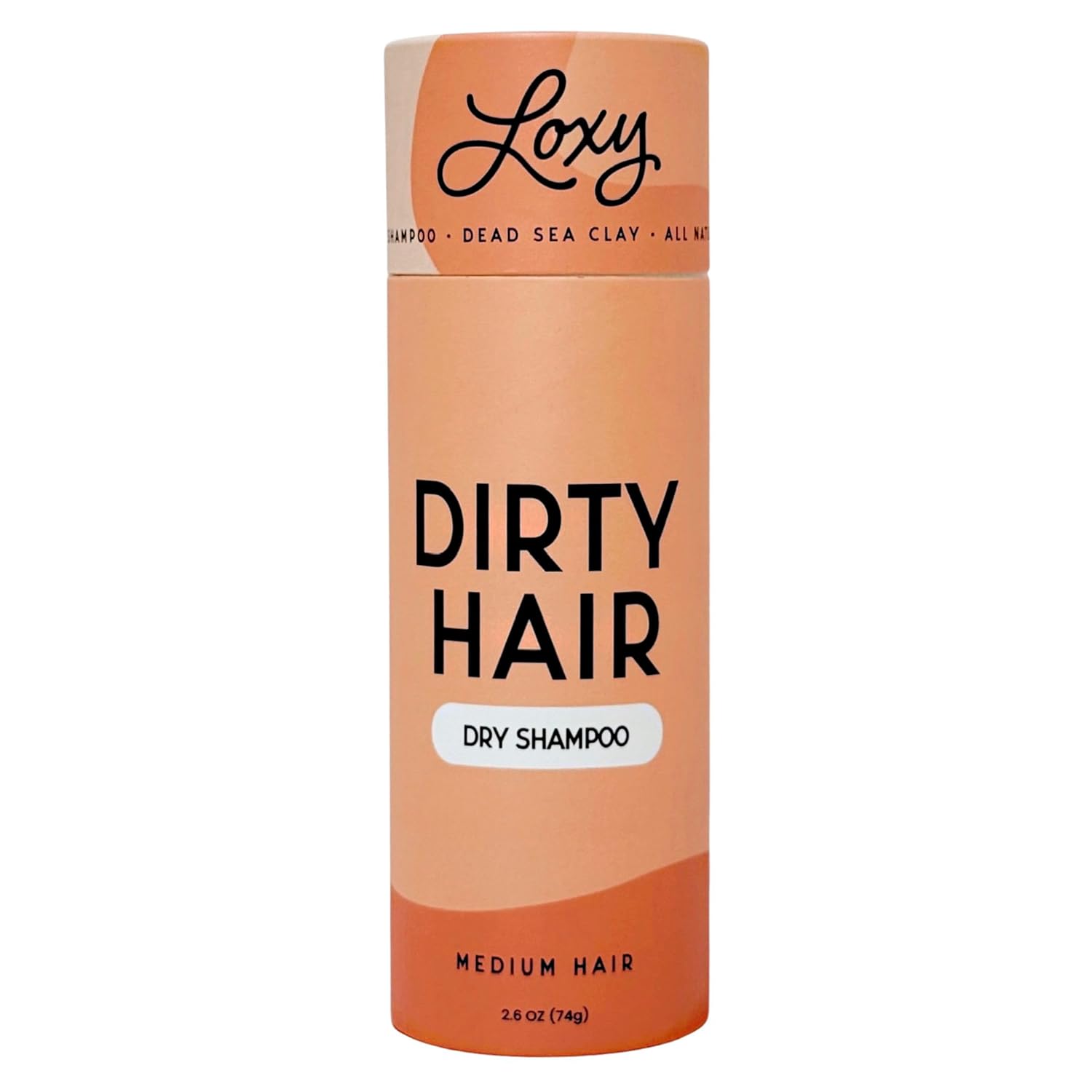 Loxy Dry Shampoo Volumizing Powder for Blonde, Brown, & Dark Hair | Non Aerosol | Made in USA, No Benzene | Vegan, Talc Free, Aluminum Free | Essential Oils | 2.6 oz