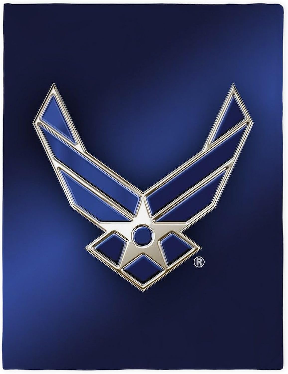 CafePress U.S. Air Force Logo Detailed Twin Duvet Cover, Printed Comforter Cover, Unique Bedding,