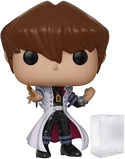 Funko Pop! Animation: Yu-Gi-Oh! - Seto Kaiba Vinyl Figure (Bundled with Pop Box Protector Case)
