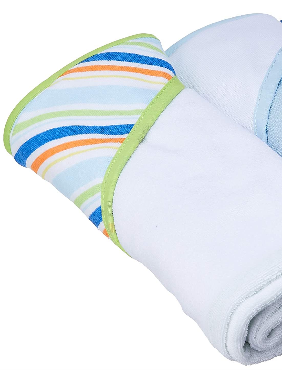 Luvable Friends Unisex Baby Baumwolle Frottee Kapuzenhandtuch, Blau, Einheitsgröße